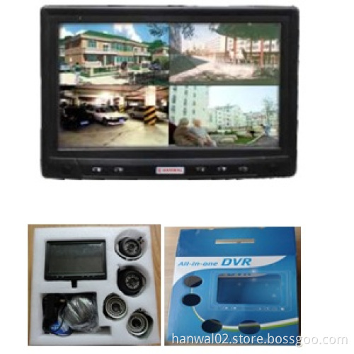 Hanwal 4ch Touchscreen DVR kit for home security